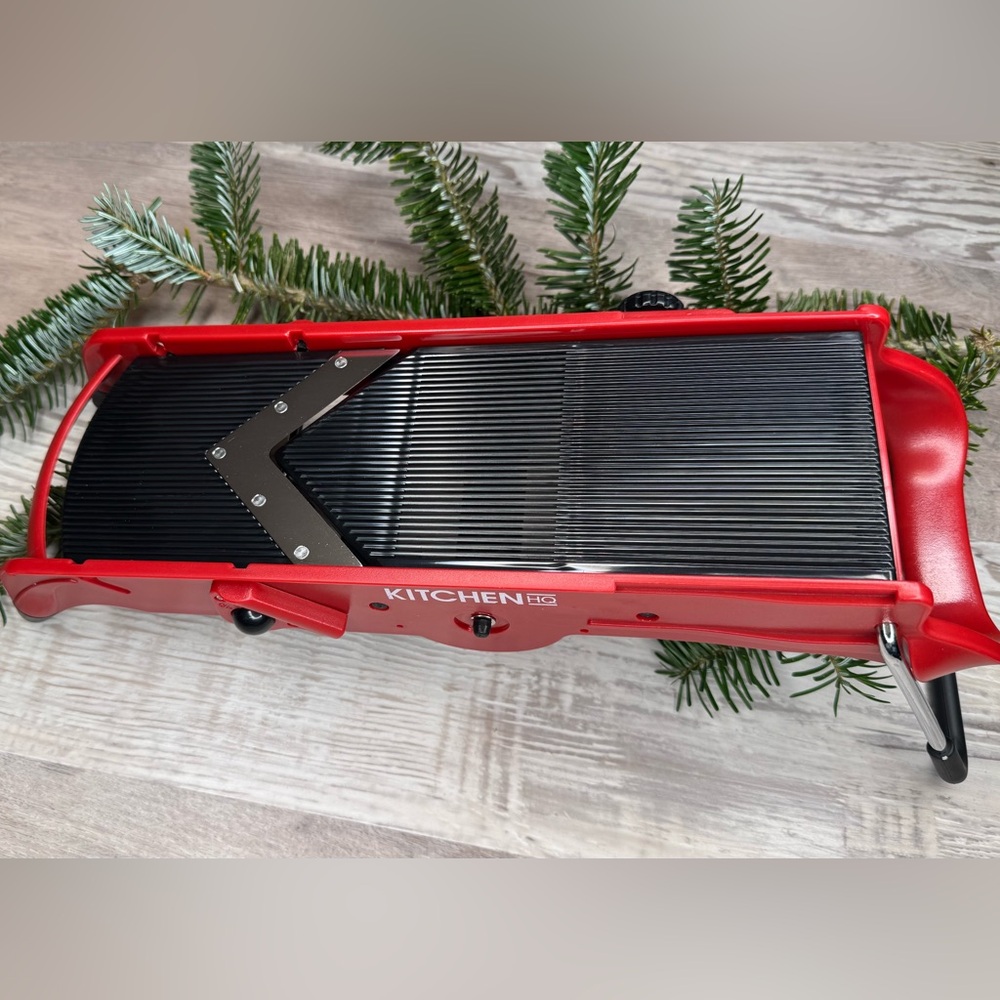 Red Kitchen Mandoline Slicer